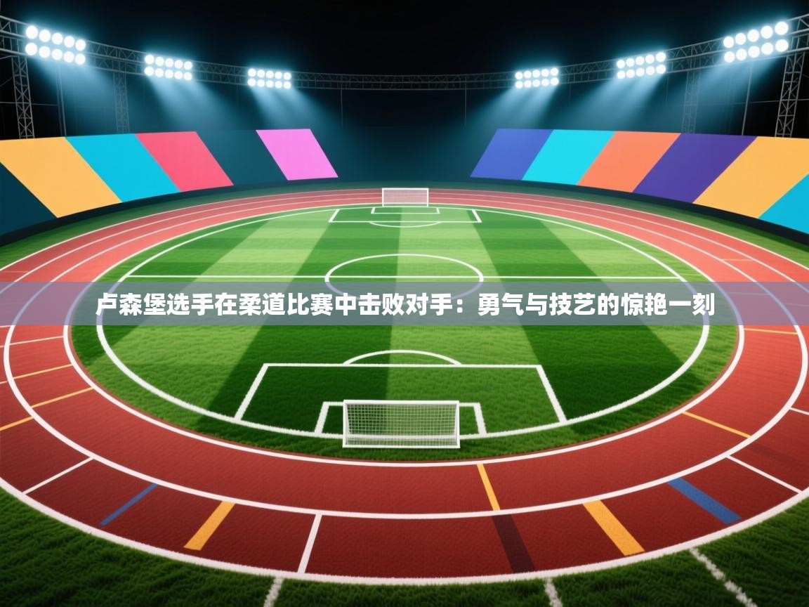 卢森堡选手在柔道比赛中击败对手：勇气与技艺的惊艳一刻  第2张