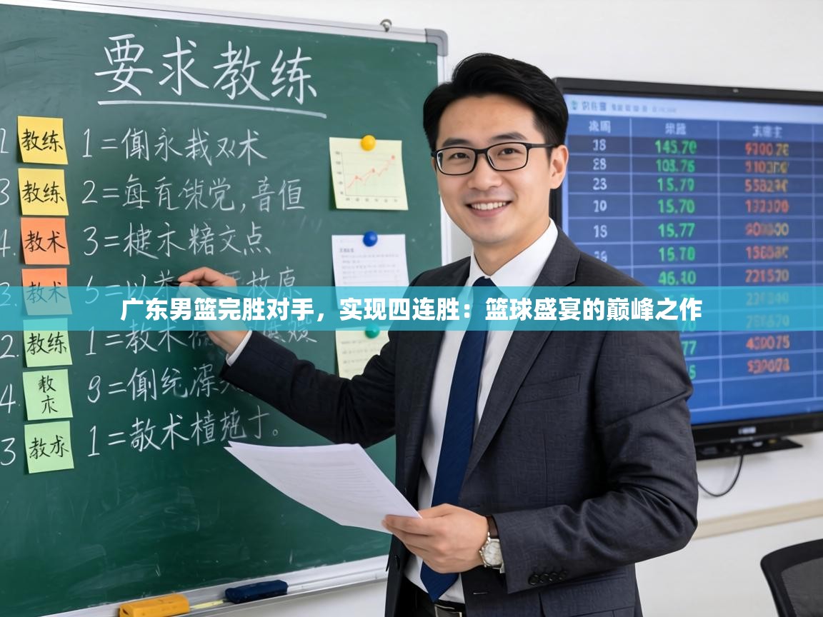 广东男篮完胜对手，实现四连胜：篮球盛宴的巅峰之作  第2张